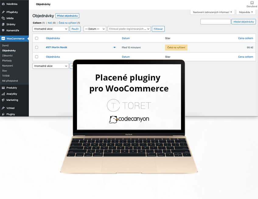 Pluginy pro WooCommerce - Toret.cz, Codecanyon.net