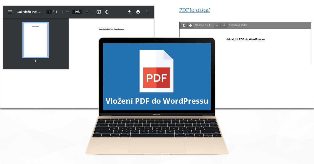 Jak vložit PDF do WordPressu