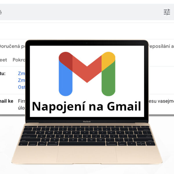 Napojení e-mailu na Gmail