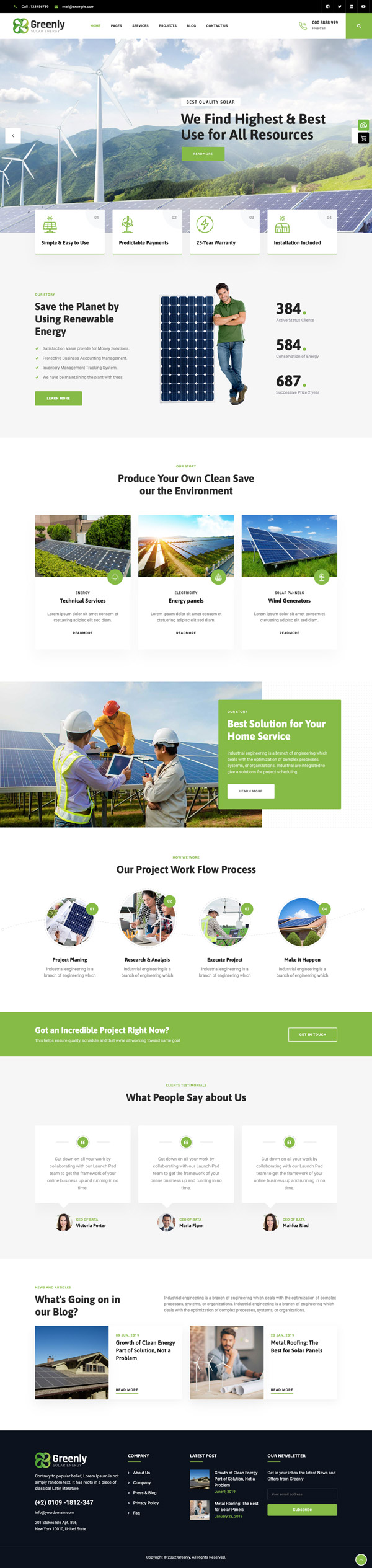 Web pro fotovoltaiku
