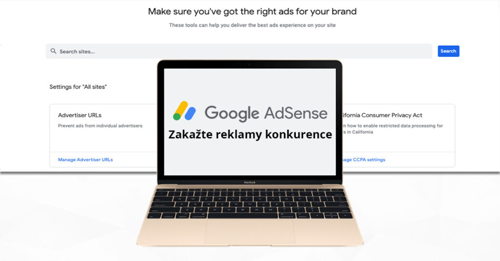 Odstranění reklam konkurence v Google Adsense