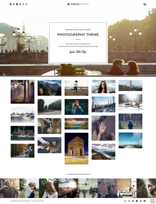 WP Themes for photography
